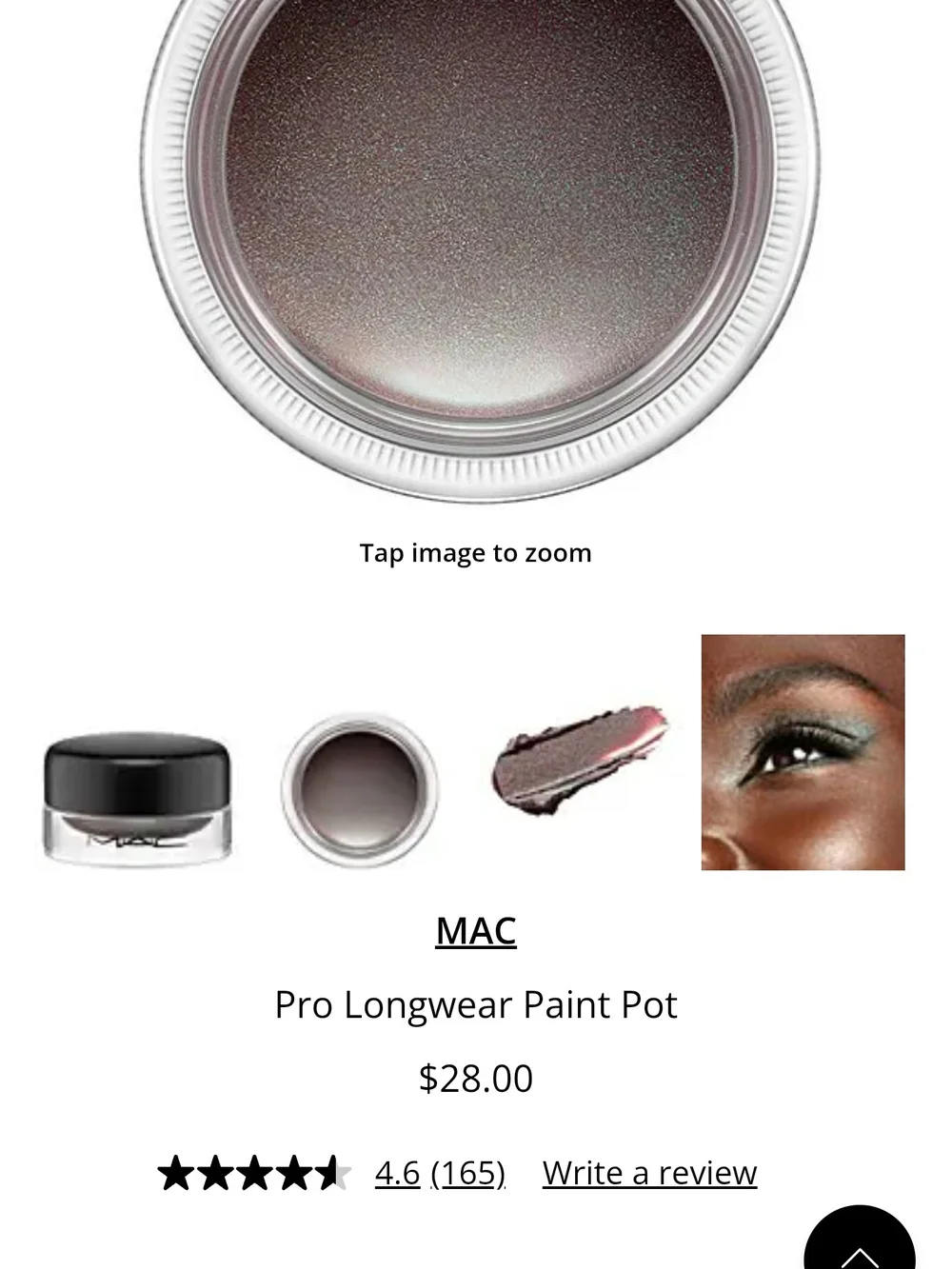 MAC Pro Longwear Paint Pot Cream Eyeshadow In Bougie BNIB✨✨ FREE GIFT✨✨